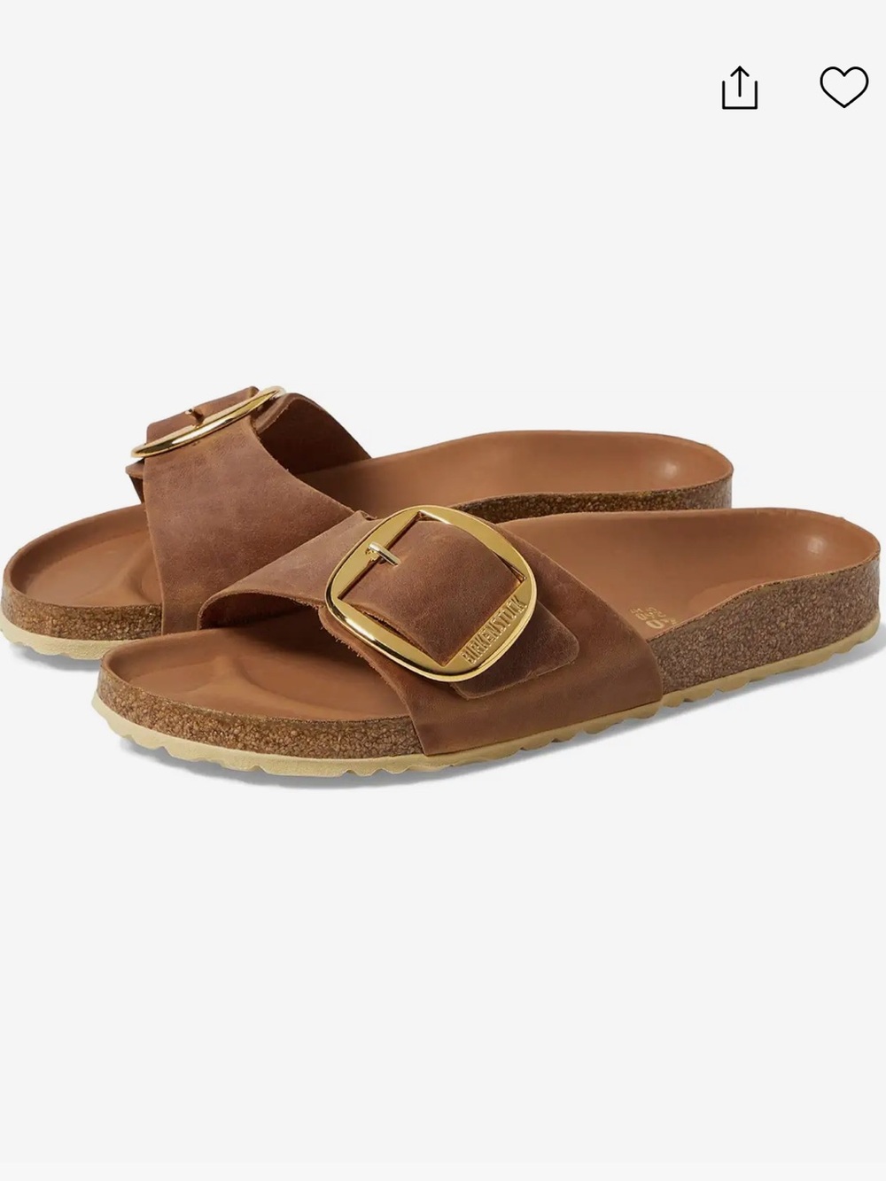 Birkenstock Madrid Big Buckle Sandals - Size 37 / Size 6